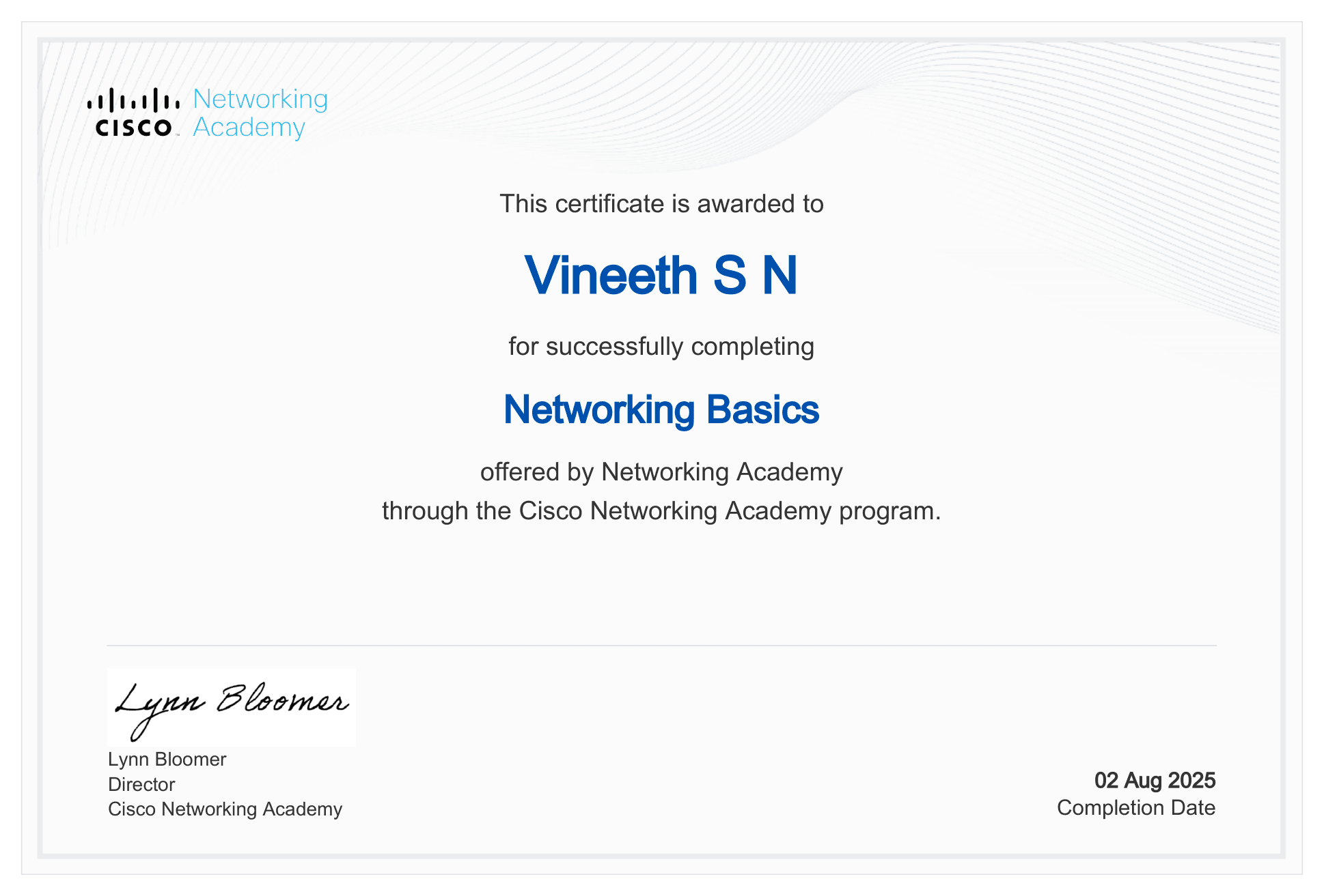Networking Basics