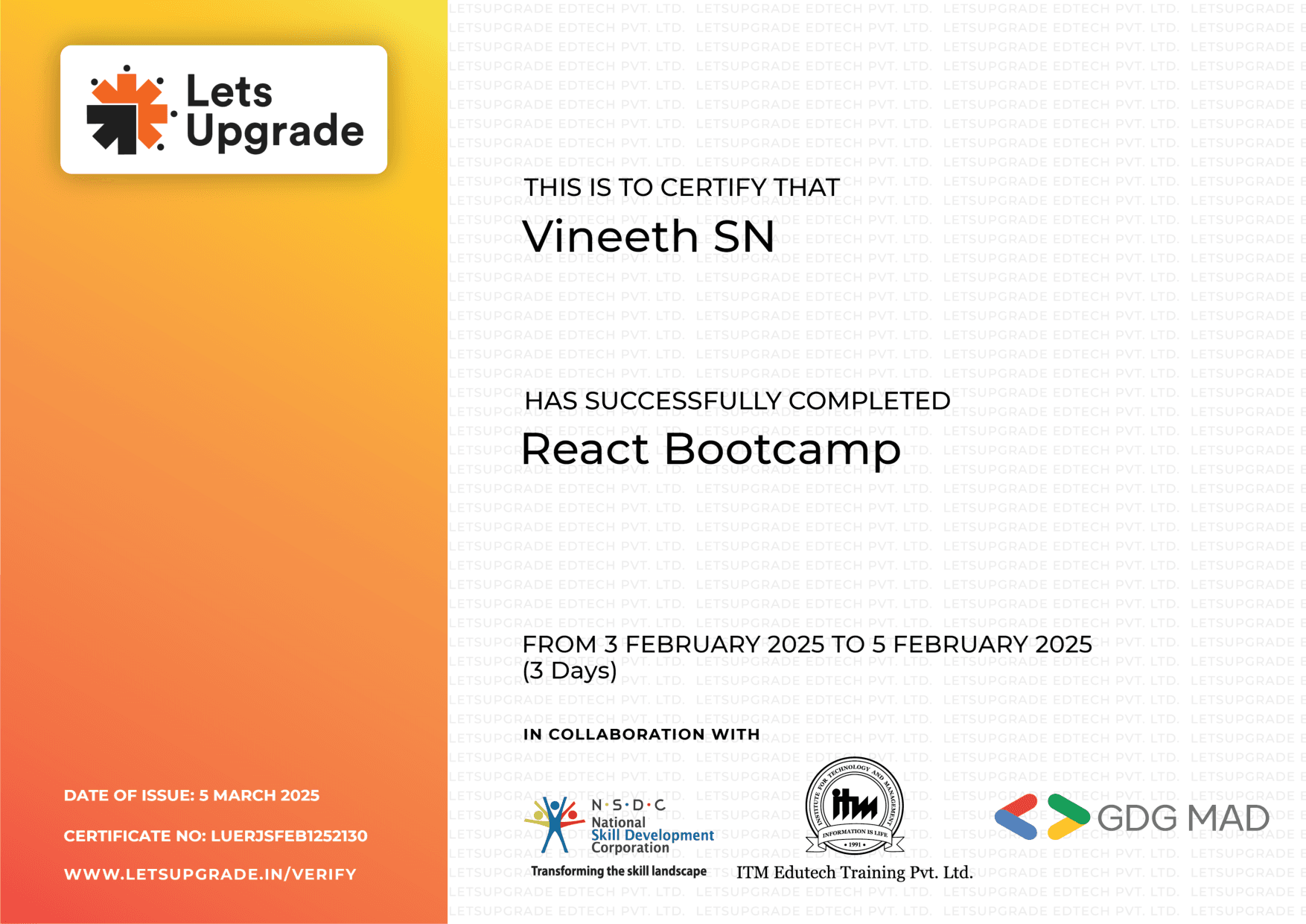 React Bootcamp